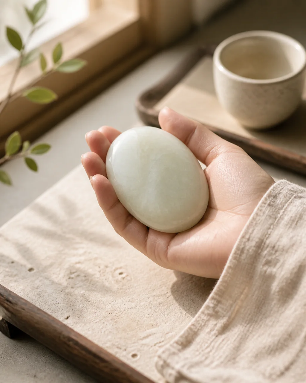 Palm Stones — A cool pause that fits the hand.